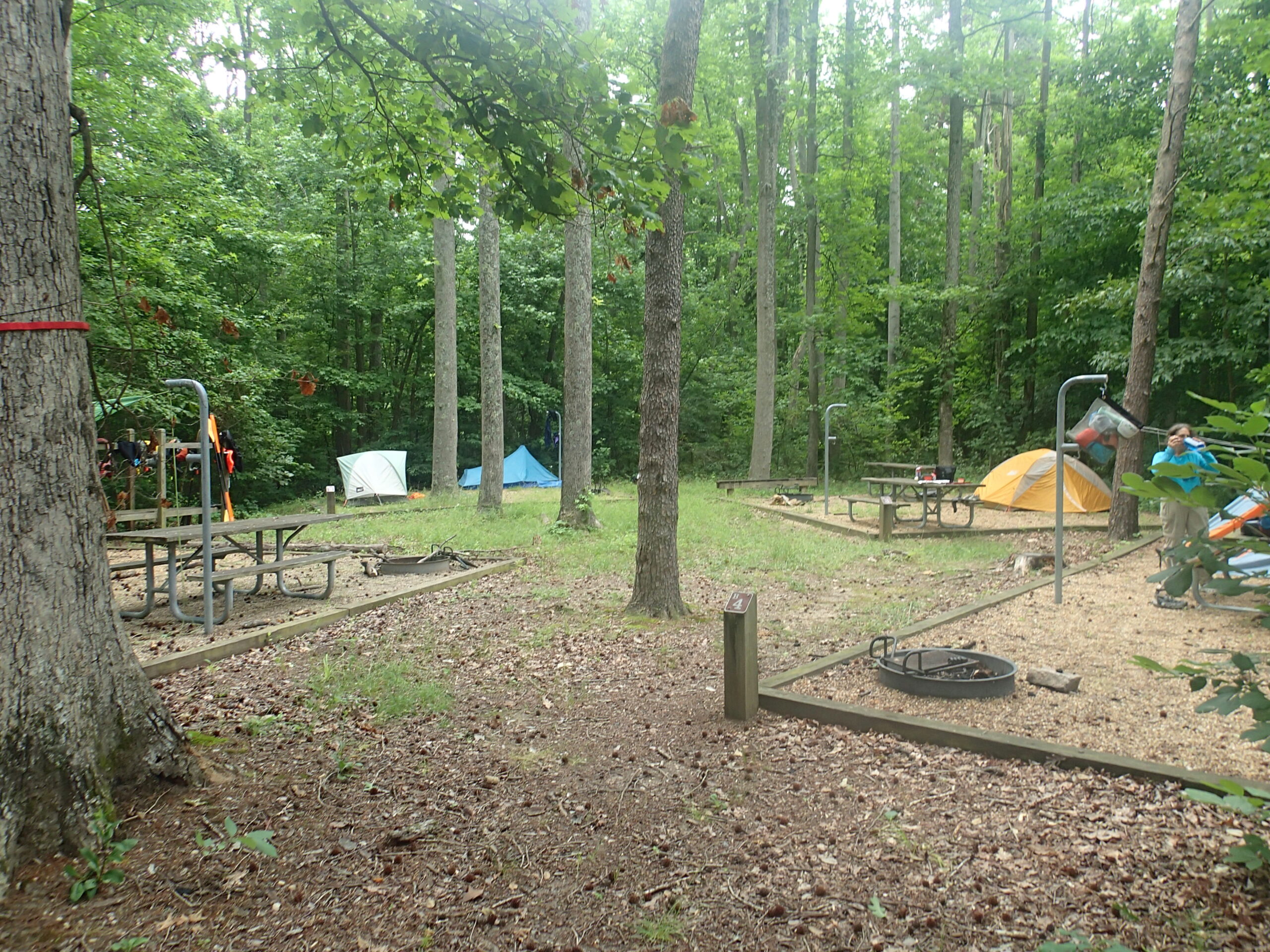 CPA campers at Leesylvania State Park, VA